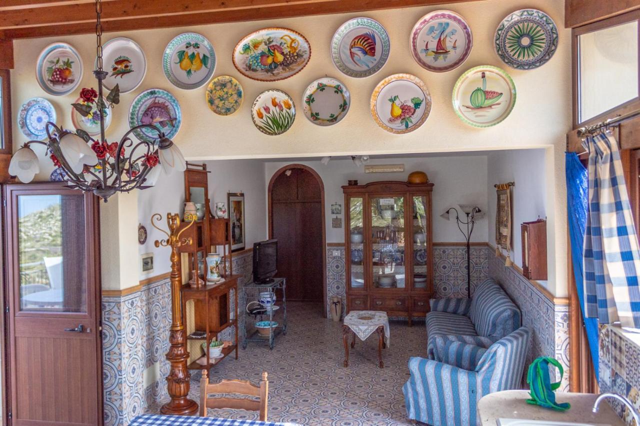 Villa Azzurra Con Vista Sul Mare San Vito Lo Capo Ngoại thất bức ảnh