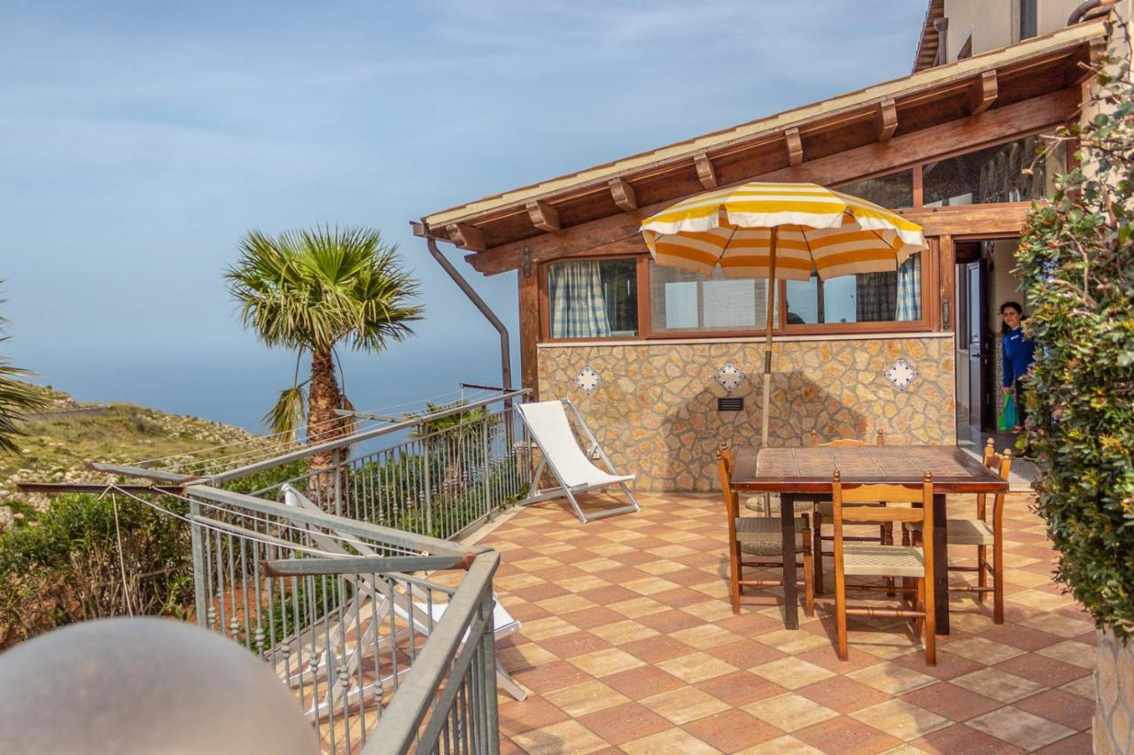 Villa Azzurra Con Vista Sul Mare San Vito Lo Capo Ngoại thất bức ảnh